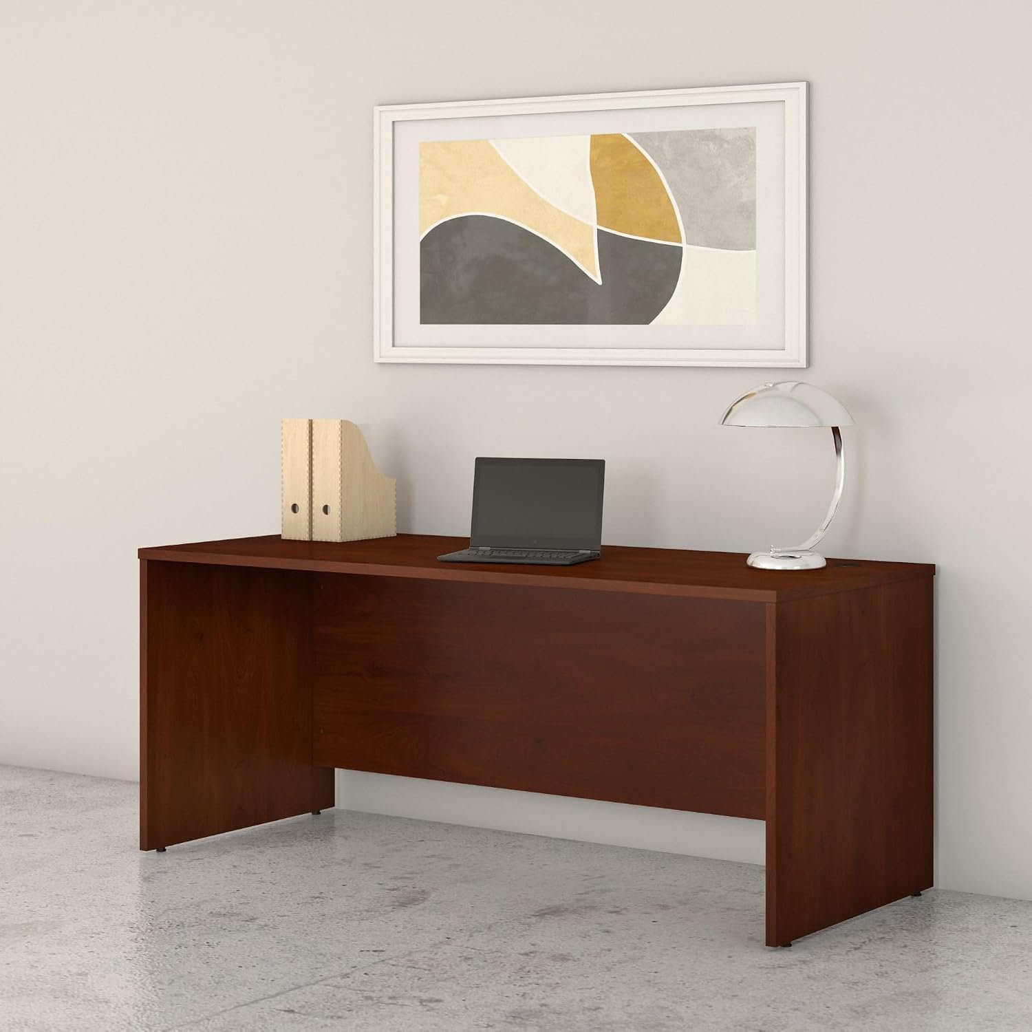 Bush Business Furniture Studio C desk finish options