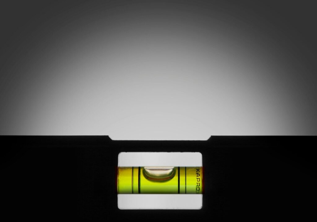 white and green electronic device Level